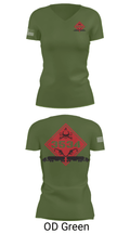 CLB4 18081241 Women's Short Sleeve V-neck Shirt - 28