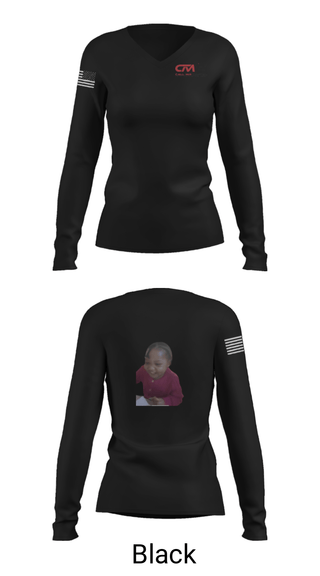 Women's Long Sleeve Vneck Shirt, Call Mr Capital, National Guard, Teamtime, Team time, sublimation, custom sports apparel, team uniforms, spirit wear, spiritwear, sports uniforms, custom shirts, team store, custom team store, fundraiser sports, apparel fundraiser