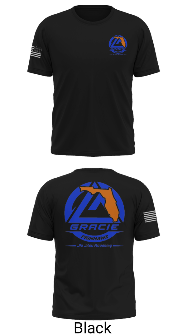 Short Sleeve Performance Shirt, Gracie Fishhawk, Wrestling, Teamtime, Team time, sublimation, custom sports apparel, team uniforms, spirit wear, spiritwear, sports uniforms, custom shirts, team store, custom team store, fundraiser sports, apparel fundraiser