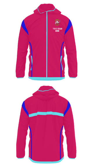 Windbreaker, The Cigar Room, , Teamtime, Team time, sublimation, custom sports apparel, team uniforms, spirit wear, spiritwear, sports uniforms, custom shirts, team store, custom team store, fundraiser sports, apparel fundraiser
