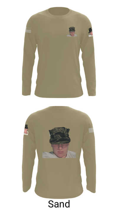 Airborne division 64639973 Long Sleeve Performance Shirt - 43