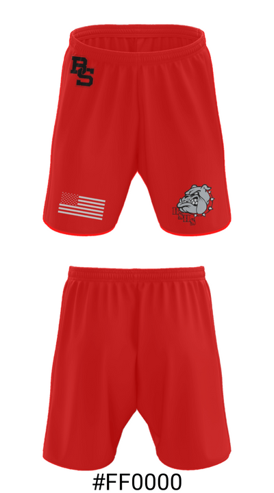 Boiling Springs High School Wrestling 64121299 Athletic Shorts With Pockets - 15
