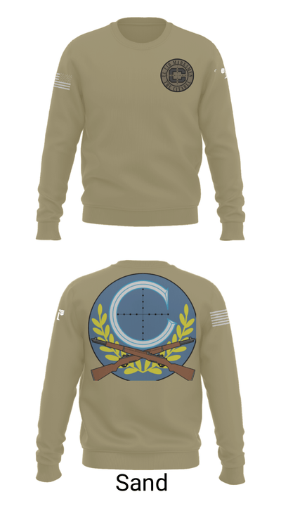 El Cid Marksmen, the Competitive Shooting Club at The Citadel 1629449 Crew Neck Sweatshirt - 42
