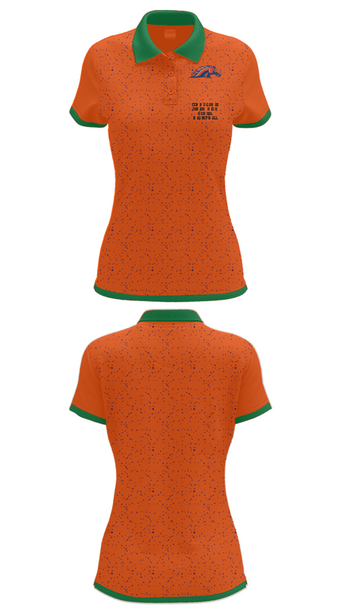 Women's Short Sleeve Performance Polo, Cerro Gordo Junior High School Basketball, Women's Basketball, Teamtime, Team time, sublimation, custom sports apparel, team uniforms, spirit wear, spiritwear, sports uniforms, custom shirts, team store, custom team store, fundraiser sports, apparel fundraiser