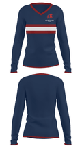 Roy C Ketcham High School 39033749 Women's Long Sleeve V-neck Shirt - 31