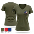 Houston ERO SRT 2395768 Women's Short Sleeve V-neck Shirt - 1