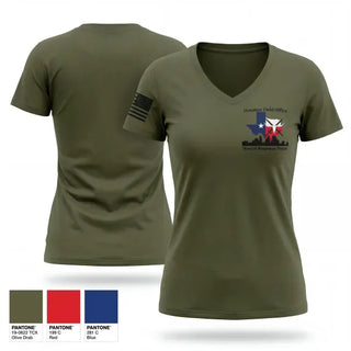 Womens Short Sleeve Vneck Shirt, Houston ERO SRT, Police, Teamtime, Team time, sublimation, custom sports apparel, team uniforms, spirit wear, spiritwear, sports uniforms, custom shirts, team store, custom team store, fundraiser sports, apparel fundraiser