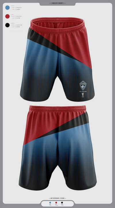 westlake 32548173 Mens Soccer Shorts - 2