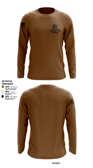 Long Sleeve Performance Shirt, D Co 1-69 IN, National Guard, Teamtime, Team time, sublimation, custom sports apparel, team uniforms, spirit wear, spiritwear, sports uniforms, custom shirts, team store, custom team store, fundraiser sports, apparel fundraiser