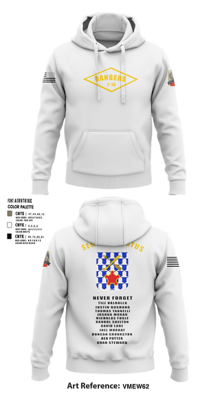 Hoodie, 2-16 rangers, Army, Teamtime, Team time, sublimation, custom sports apparel, team uniforms, spirit wear, spiritwear, sports uniforms, custom shirts, team store, custom team store, fundraiser sports, apparel fundraiser