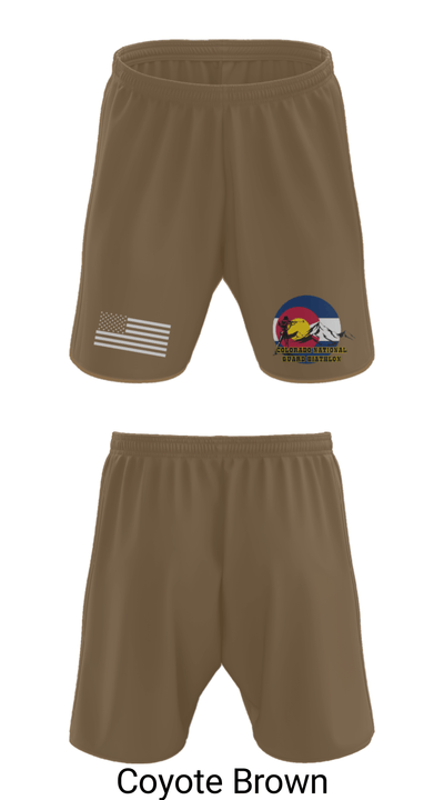 Colorado National Guard Biathlon Team 24779519 Athletic Shorts With Pockets - 13