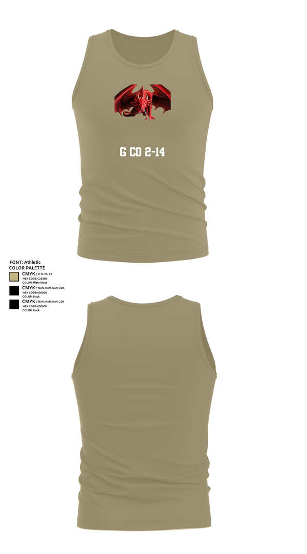 Tank Top, G co 2-14, , Teamtime, Team time, sublimation, custom sports apparel, team uniforms, spirit wear, spiritwear, sports uniforms, custom shirts, team store, custom team store, fundraiser sports, apparel fundraiser
