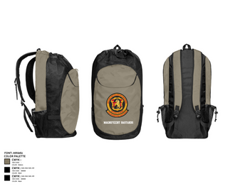 Gear Bag, Magnificent bastards, , Teamtime, Team time, sublimation, custom sports apparel, team uniforms, spirit wear, spiritwear, sports uniforms, custom shirts, team store, custom team store, fundraiser sports, apparel fundraiser