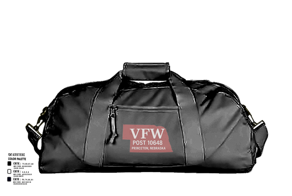 Duffle Bag, VFW Post 10648, , Teamtime, Team time, sublimation, custom sports apparel, team uniforms, spirit wear, spiritwear, sports uniforms, custom shirts, team store, custom team store, fundraiser sports, apparel fundraiser