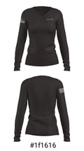 Johnston Trucking LLC 51059570 Women's Long Sleeve V-neck Shirt - 20