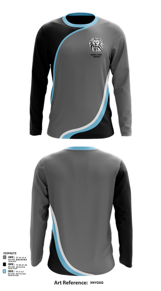 Long Sleeve Performance Shirt, Warhill Cross Country, Cross Country, Teamtime, Team time, sublimation, custom sports apparel, team uniforms, spirit wear, spiritwear, sports uniforms, custom shirts, team store, custom team store, fundraiser sports, apparel fundraiser