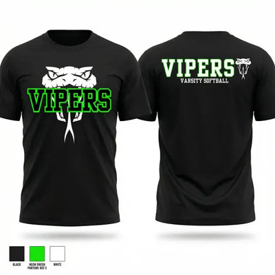 Havasu Vipers 58526640 Short Sleeve Performance Shirt - 2