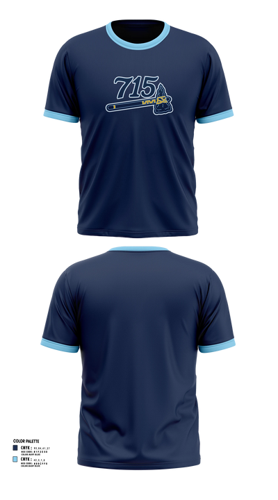 715 Hammers Short Sleeve Performance Shirt - 4