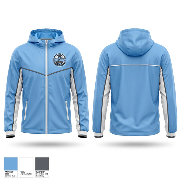 Windbreaker, Munford Outlaws, Baseball, Teamtime, Team time, sublimation, custom sports apparel, team uniforms, spirit wear, spiritwear, sports uniforms, custom shirts, team store, custom team store, fundraiser sports, apparel fundraiser