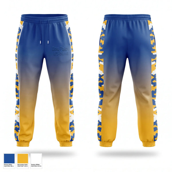 Sweatpants, Dos Palos HS band, Baseball, Teamtime, Team time, sublimation, custom sports apparel, team uniforms, spirit wear, spiritwear, sports uniforms, custom shirts, team store, custom team store, fundraiser sports, apparel fundraiser