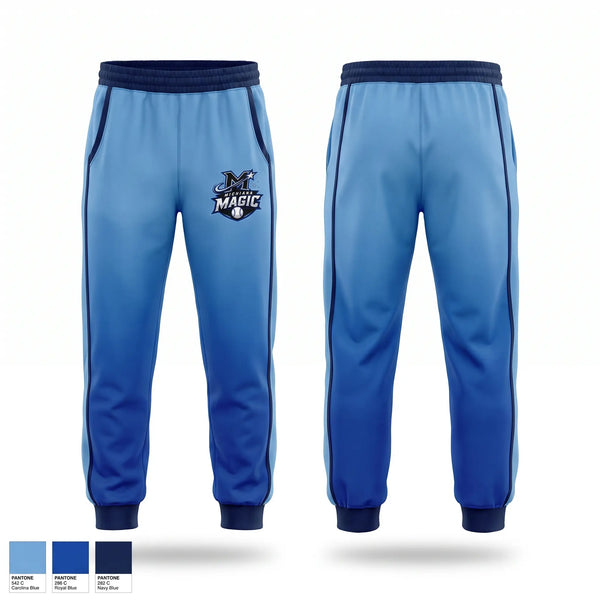 Sweatpants, Michiana Magic, Baseball, Teamtime, Team time, sublimation, custom sports apparel, team uniforms, spirit wear, spiritwear, sports uniforms, custom shirts, team store, custom team store, fundraiser sports, apparel fundraiser