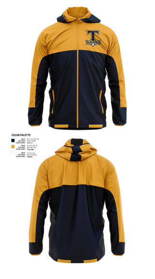 Windbreaker, Titans, Baseball, Teamtime, Team time, sublimation, custom sports apparel, team uniforms, spirit wear, spiritwear, sports uniforms, custom shirts, team store, custom team store, fundraiser sports, apparel fundraiser