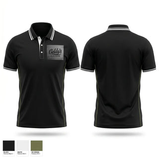 Short Sleeve Performance Polo, Geldy’s Run Club, Cross Country, Teamtime, Team time, sublimation, custom sports apparel, team uniforms, spirit wear, spiritwear, sports uniforms, custom shirts, team store, custom team store, fundraiser sports, apparel fundraiser