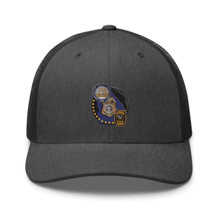 Police Department Academy 4041220 Retro Trucker Hat | Yupoong 6606