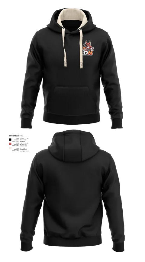 Hoodie, Demon Nation, Women's Basketball, Teamtime, Team time, sublimation, custom sports apparel, team uniforms, spirit wear, spiritwear, sports uniforms, custom shirts, team store, custom team store, fundraiser sports, apparel fundraiser