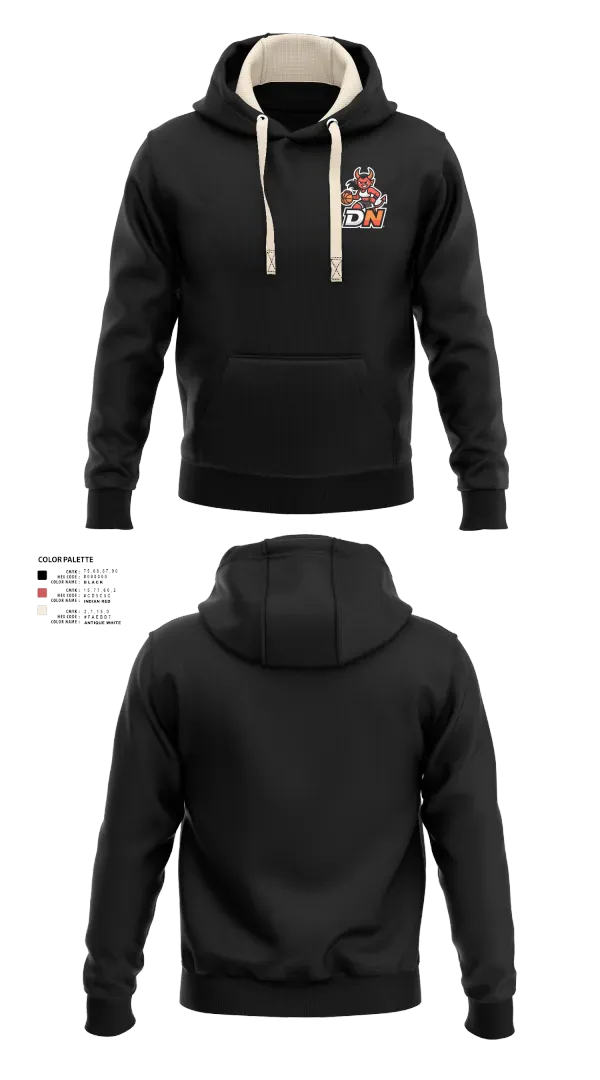 Hoodie, Demon Nation, Women's Basketball, Teamtime, Team time, sublimation, custom sports apparel, team uniforms, spirit wear, spiritwear, sports uniforms, custom shirts, team store, custom team store, fundraiser sports, apparel fundraiser