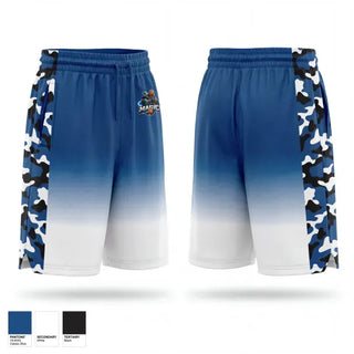 Mens Reversible Basketball Shorts, Michiana Magic, Men's Basketball, Teamtime, Team time, sublimation, custom sports apparel, team uniforms, spirit wear, spiritwear, sports uniforms, custom shirts, team store, custom team store, fundraiser sports, apparel fundraiser