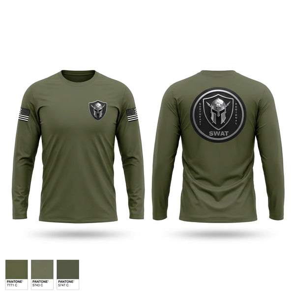 Long Sleeve Performance Shirt, Northeast Regional SWAT, Police, Teamtime, Team time, sublimation, custom sports apparel, team uniforms, spirit wear, spiritwear, sports uniforms, custom shirts, team store, custom team store, fundraiser sports, apparel fundraiser