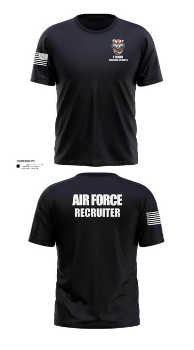 336 RCS F Flight 15570054 Short Sleeve Performance Shirt - 130