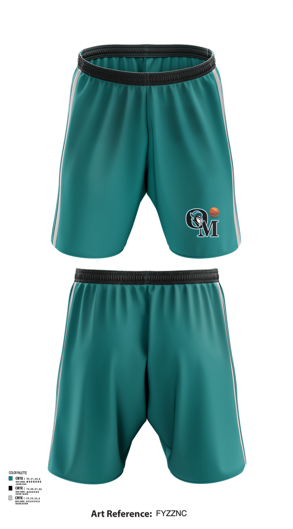 Athletic Shorts With Pockets, Organ Mountain Knights Basketball, Men's Basketball, Teamtime, Team time, sublimation, custom sports apparel, team uniforms, spirit wear, spiritwear, sports uniforms, custom shirts, team store, custom team store, fundraiser sports, apparel fundraiser