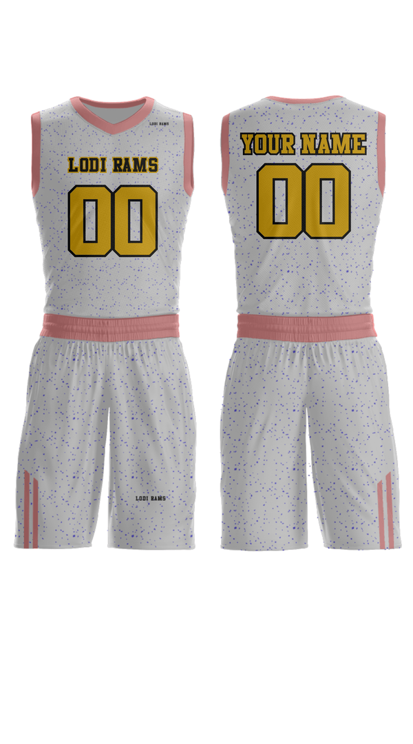 Womens Reversible Basketball Jersey, Lodi Rams, Men's Basketball, Teamtime, Team time, sublimation, custom sports apparel, team uniforms, spirit wear, spiritwear, sports uniforms, custom shirts, team store, custom team store, fundraiser sports, apparel fundraiser