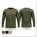 1st Marine Regiment Motor Transport 69067731 Long Sleeve Performance Shirt - 1