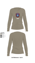 USAREC 88985751 Women's Long Sleeve V-neck Shirt - 62
