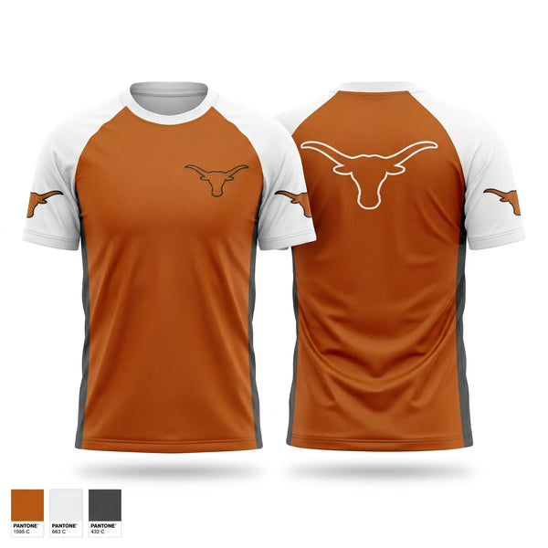 Soft Poly Tee Cotton Like Feel, Los Gatos Longhorns, , Teamtime, Team time, sublimation, custom sports apparel, team uniforms, spirit wear, spiritwear, sports uniforms, custom shirts, team store, custom team store, fundraiser sports, apparel fundraiser