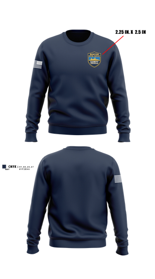 Crew Neck Sweatshirt, ILSSA Boston, , Teamtime, Team time, sublimation, custom sports apparel, team uniforms, spirit wear, spiritwear, sports uniforms, custom shirts, team store, custom team store, fundraiser sports, apparel fundraiser