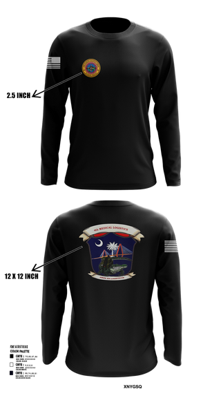 Long Sleeve Performance Shirt, 4th Medical Logistics, Marines, Teamtime, Team time, sublimation, custom sports apparel, team uniforms, spirit wear, spiritwear, sports uniforms, custom shirts, team store, custom team store, fundraiser sports, apparel fundraiser