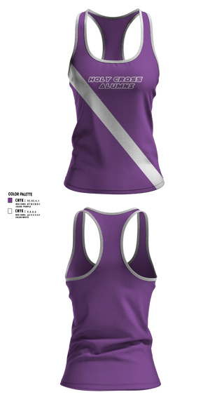 Womens Track Singlet, Holy Cross Alumni, Track & Field, Teamtime, Team time, sublimation, custom sports apparel, team uniforms, spirit wear, spiritwear, sports uniforms, custom shirts, team store, custom team store, fundraiser sports, apparel fundraiser