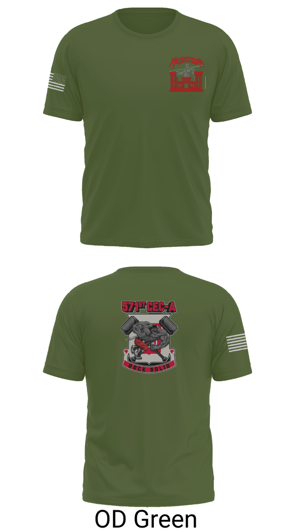 Short Sleeve Performance Shirt, 571st CEC-A, , Teamtime, Team time, sublimation, custom sports apparel, team uniforms, spirit wear, spiritwear, sports uniforms, custom shirts, team store, custom team store, fundraiser sports, apparel fundraiser