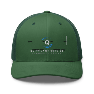 Quinn lawn care 50942493 Retro Trucker Hat | Yupoong 6606