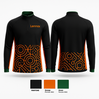 Quarter Zip Jacket, Lennox, Men's Volleyball, Teamtime, Team time, sublimation, custom sports apparel, team uniforms, spirit wear, spiritwear, sports uniforms, custom shirts, team store, custom team store, fundraiser sports, apparel fundraiser
