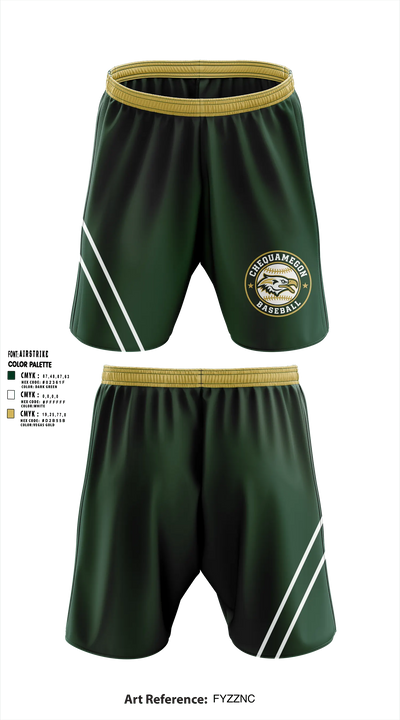 Chequamegon Baseball Athletic Shorts With Pockets - 5