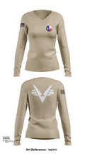 SWR-TX-403 2239493 Women's Long Sleeve V-neck Shirt - 51