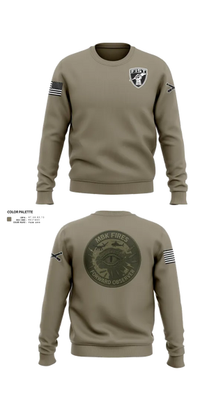 Crew Neck Sweatshirt, 1-200, National Guard, Teamtime, Team time, sublimation, custom sports apparel, team uniforms, spirit wear, spiritwear, sports uniforms, custom shirts, team store, custom team store, fundraiser sports, apparel fundraiser