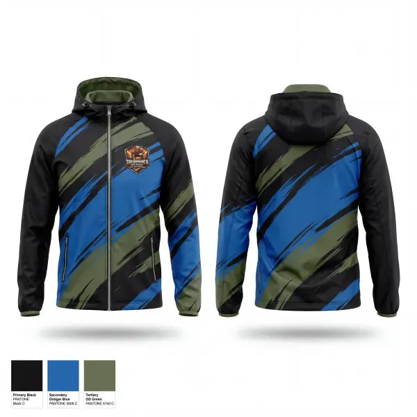 Windbreaker, Trenchmen Academy, , Teamtime, Team time, sublimation, custom sports apparel, team uniforms, spirit wear, spiritwear, sports uniforms, custom shirts, team store, custom team store, fundraiser sports, apparel fundraiser