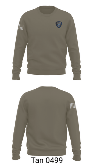 Crew Neck Sweatshirt, Investigations, Police, Teamtime, Team time, sublimation, custom sports apparel, team uniforms, spirit wear, spiritwear, sports uniforms, custom shirts, team store, custom team store, fundraiser sports, apparel fundraiser