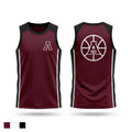 Auburn Maroons Mens Basketball Jersey - 1